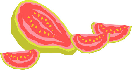 Fresh Fruit Illustration
