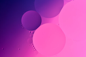 pink bubble background oil