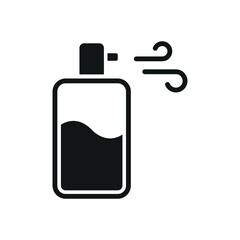 Air freshener icon features clean lines and elegance, enhancing any digital concept.