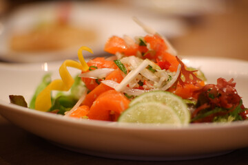 Spicy Salmon Salad