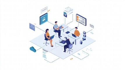 Team Collaboration and Secure Data Management