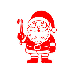 Red Santa Claus.eps