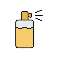 Air freshener icon features clean lines and elegance, enhancing any digital concept.
