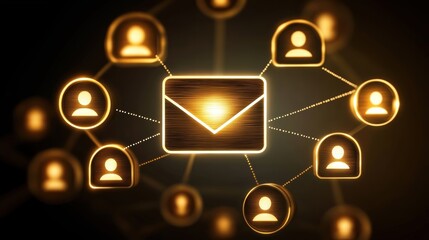 Email Marketing Network Connection