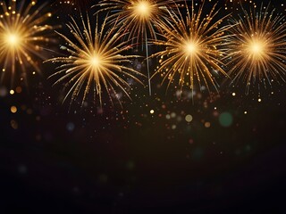 champagne glasses on christmas background