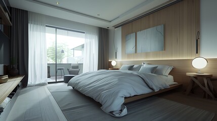 decent bedroom interior