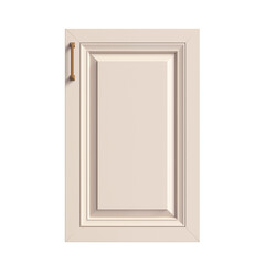 upper kitchen facade, 3d render of a light pink facade , doors for kitchen cabinets, front view, classic kitchen facade	
