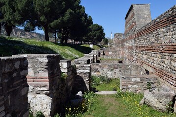 Sardis. Fragment of an ancient Turkish city.