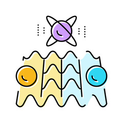 error correction quantum technology color icon vector. error correction quantum technology sign. isolated symbol illustration