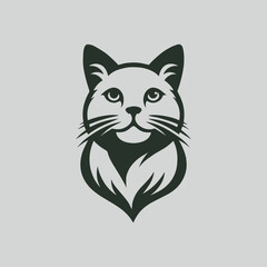 cat with heart