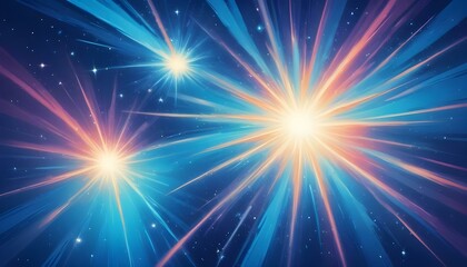 Obraz premium Clear Plain Shiny Warm Soft Vintage Bokeh Cloudy Wave Like Geometric Blue Background or Texture