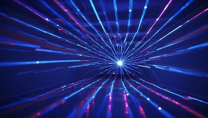 Fototapeta premium Clear Plain Shiny Warm Soft Vintage Bokeh Cloudy Wave Like Geometric Blue Background or Texture