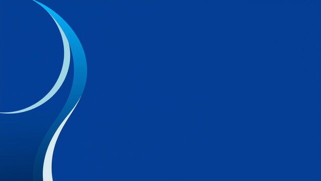 青色を基調としたプレゼン用背景素材