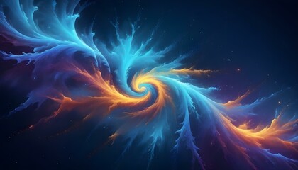 Clear Plain Shiny Warm Soft Vintage Bokeh Cloudy Wave Like Geometric Blue Background or Texture