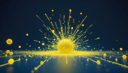 Clear Plain Shiny Warm Soft Vintage Bokeh Cloudy Wave Like Geometric Blue Background or Texture