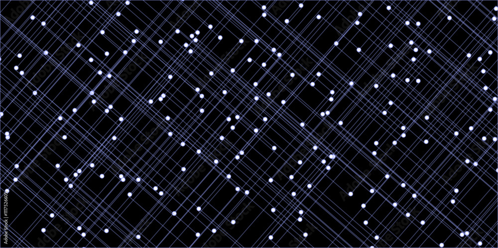Poster abstract lines in grey and white tone of many squares and rectangle shapes on white background. meta