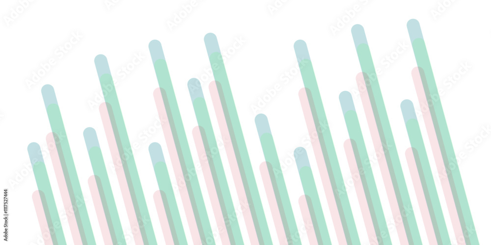 Poster abstract cut out transparent retro funky line pattern design abstract texture. vector background can