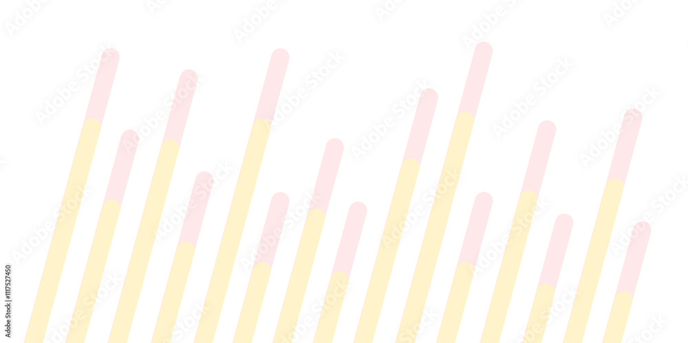 Poster abstract cut out transparent retro funky line pattern design abstract texture. vector background can