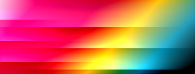 Colorful gradient with lines made of shadow and light. Creative background