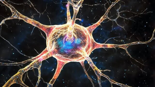 Role of glial cells in nerve function, supporting and protecting neurons in the nervous system.