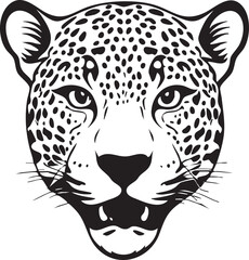 Fierce Jaguar Profile Graphic Artwork
