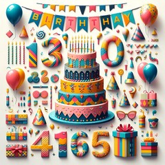 birthday greeting  design. Birthday greeting tex t