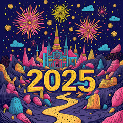 New Year 2025 celebrations