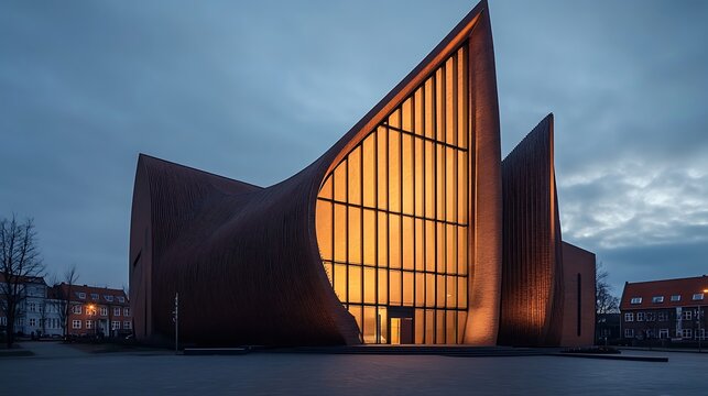 The Striking Architecture of the  Danish Maritime Museum in Helsing