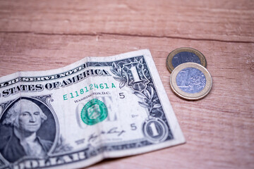 The dollar is the official currency of the United States of America. The euro is the official currency in 20 of the 27 countries of the European Union and in six countries outside the EU.