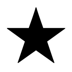 star isolated on white