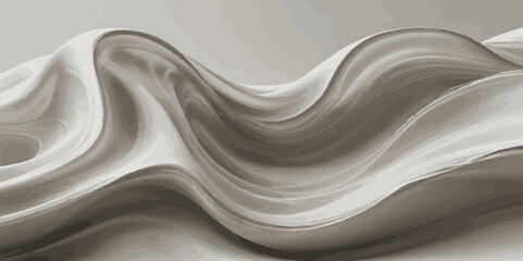 Fototapeta premium Abstract composition of crimson wave white bright soft smooth light smokey glowing wallpaper texture background