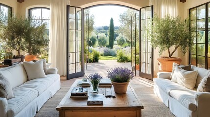 interior of a living room 45