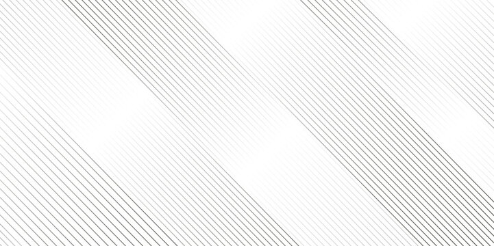 Vector gradient gray line abstract pattern Transparent monochrome striped texture, minimal background. Abstract background wave line elegant white striped diagonal line technology concept web texture.