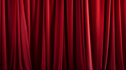 深紅のカーテンの背景