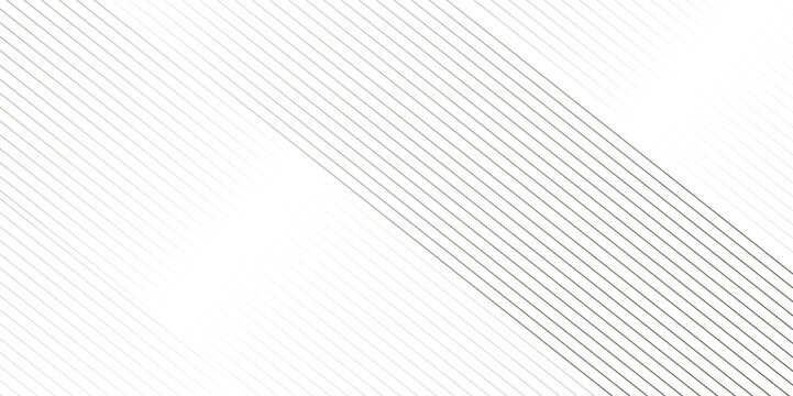 Vector gradient gray line abstract pattern Transparent monochrome striped texture, minimal background. Abstract background wave line elegant white striped diagonal line technology concept web texture.