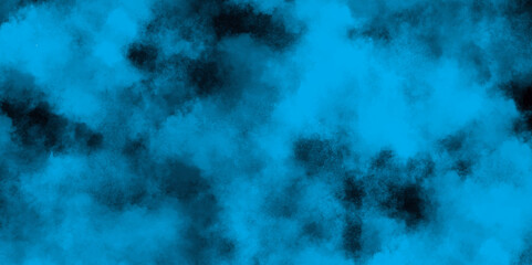 Smoke in the dark blue texture, Abstract blue grunge clouds smoke texture background, watercolor painted mottled blue background with vintage marbled textured for your creative design.