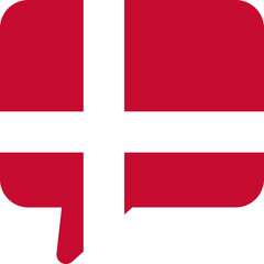 Chat Icon of Denmark Flag