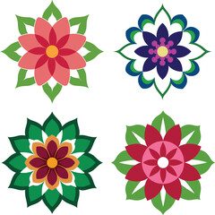 Flower Patten design vector illustration