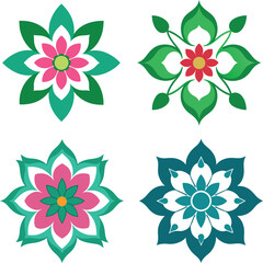 Flower Patten design vector illustration