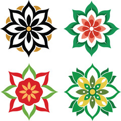 Flower Patten design vector illustration