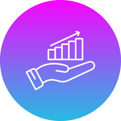Naklejka premium Investment Icon