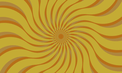 Yellow abstract orange background with light of sunburst