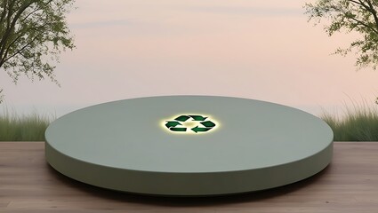 3d rendered illustration of a recycle