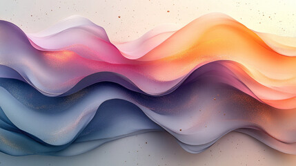 Obraz premium Tekstura fala, trendy 2025, abstrakcyjny wzór fali, tło dla projektu, generative ai 