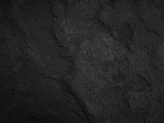 Black stone, slate texture background.