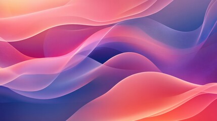 Obraz premium Abstract Pink Purple Blue Swirling Wave Background.