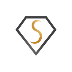 S Logo Design Graphic Illustration