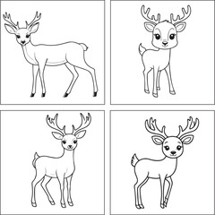 Deer Coloring Page