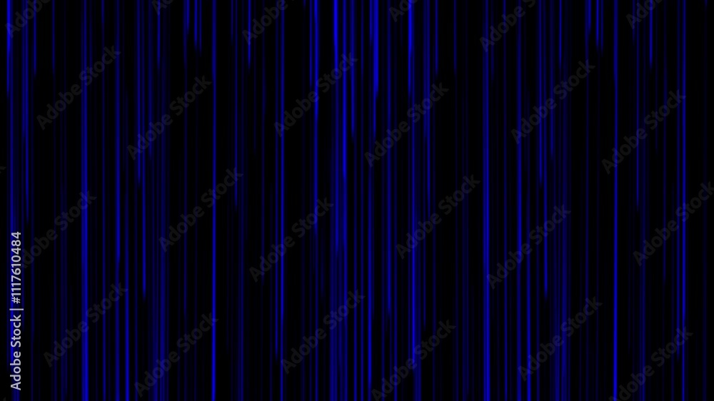 Aufkleber abstract blue neon line technology loop background. hud bright beams icon. high tech pattern. abstra