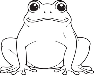 Frog Coloring Page